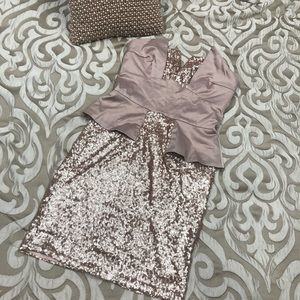 ASOS sequin dress
